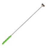 Merkloos / Sans marque Uitschuifbare ruggenkrabber - 20 tot 65 cm - Groen - rugkrabber - metaal