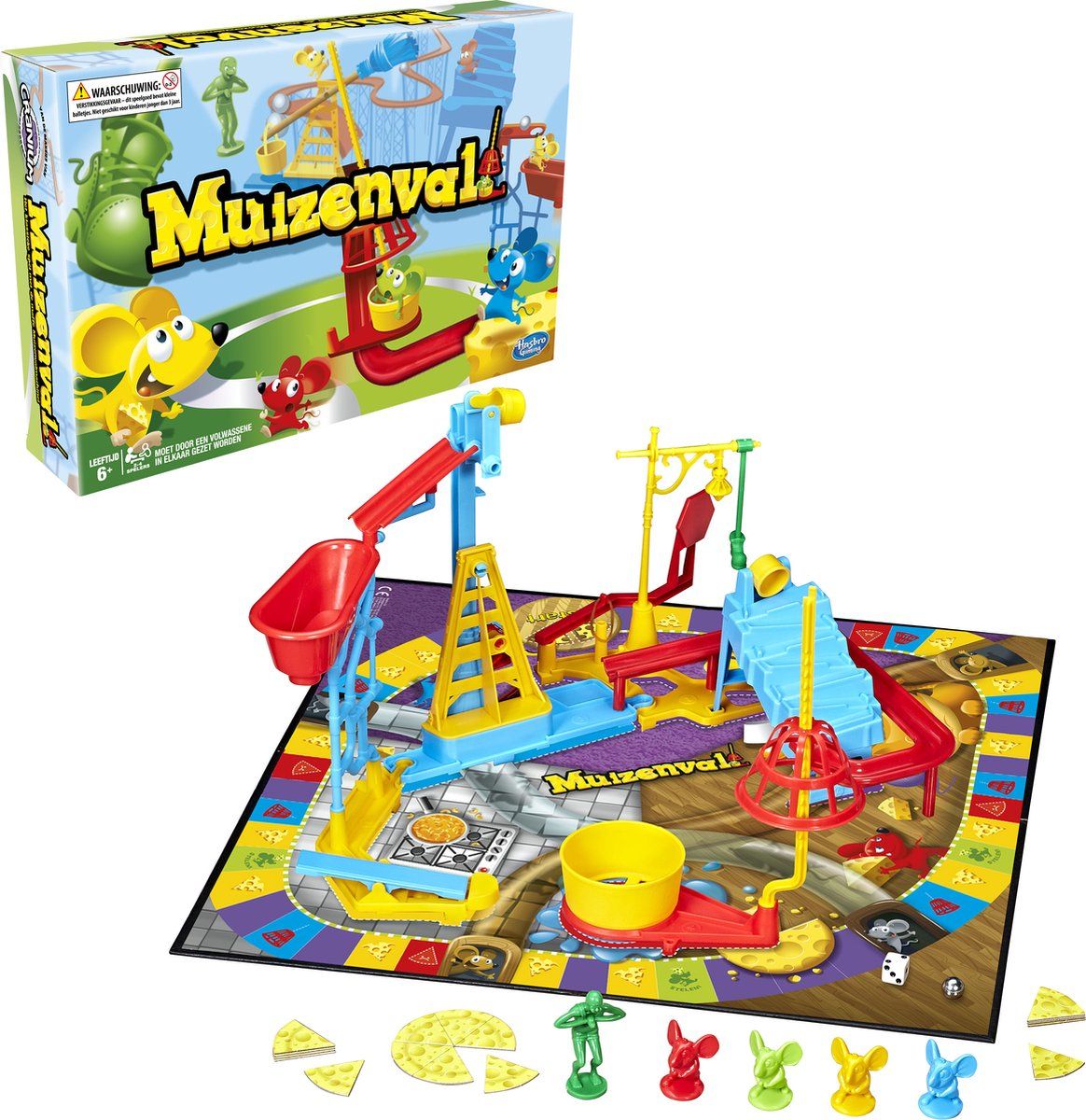Hasbro Gaming Muizenval - Bordspel voor 2-4 Spelers - Nederlands