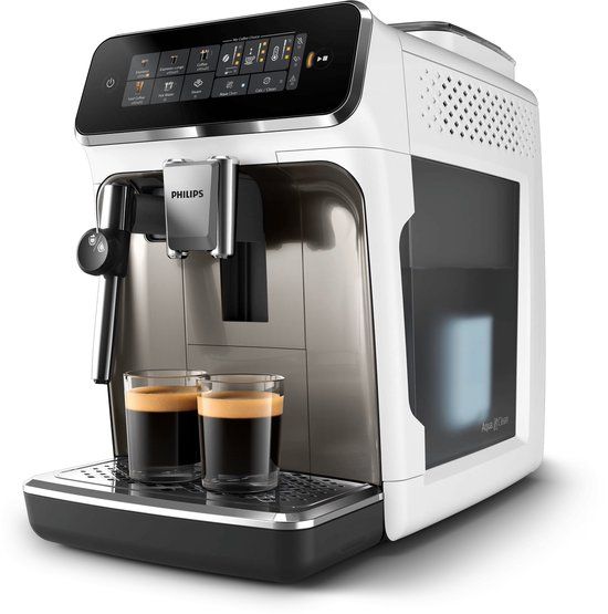 Philips EP3323/90R1 3300-serie Volautomatische Espressomachine - Zwart/Chroom/Wit