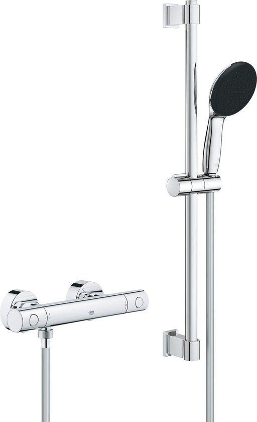 GROHE QuickFix Precision Get Doucheset - Thermostatisch - Chroom