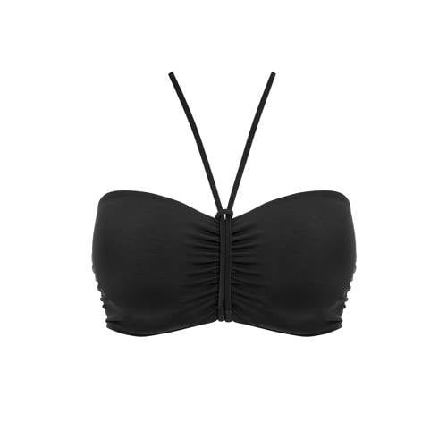Freya Jewel Cove Bandeau Bikinitop - Zwart