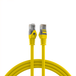 RJ45-Patchkabel Cat.5e U/UTP LSZH, CCA AWG24/7 gelb 7,5m