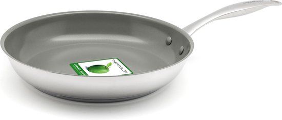 GreenChef Profile Plus Koekenpan - 28 cm - Zilverkleurig