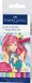 FABER-CASTELL Pitt Artist Pen Shôjo Manga-tussenpennen, 6 kleuren