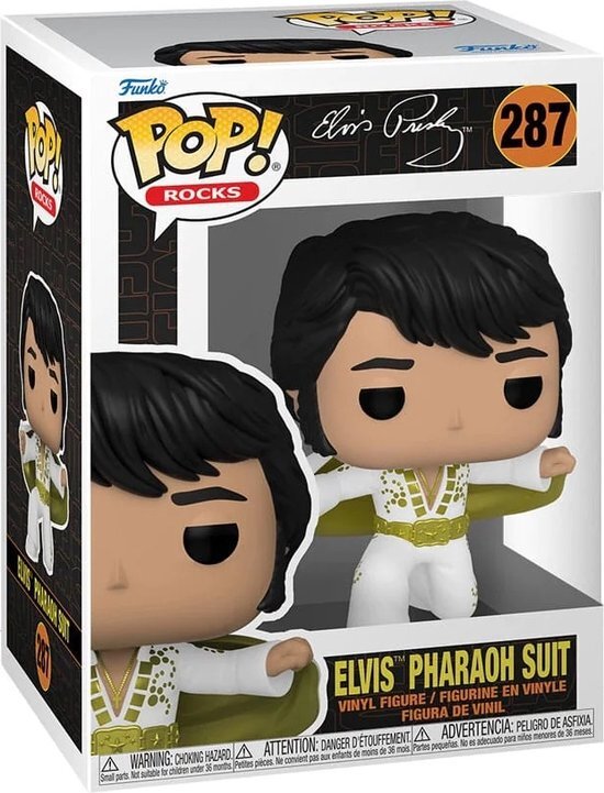 Funko POP Rocks: Elvis Presley - Pharaoh suit