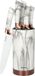 Klausberg 7800 - Set de 6 couteaux - Bloc à couteaux - Moderne - Aspect marbre