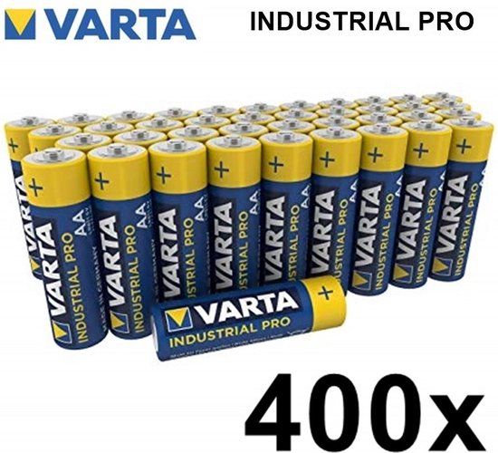 Varta Industrial PRO LR6/AA alkalisch MegaPack - 400 Stuks