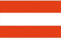 Lankhorst Taselaar Drapeau Autriche 20x30 Polyester Rouge/Blanc