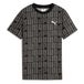 PUMA ESS logo LAB AOP Tee B PUMA zwart