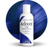 Adore Semi-Permanent Hair Color - Indigo Blue 112 118 Ml