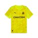 PUMA Olympique de Marseille 25/26 keepersshirt voor Heren, Zwart/Geel, Maat XS