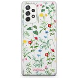 ERT GROUP mobiel telefoonhoesje voor Samsung A52 5G / A52 LTE 4G / A52S 5G origineel en officieel erkend Babaco patroon Flowers 042 aangepast aan de vorm van de mobiele telefoon, gedeeltelijk bedrukt