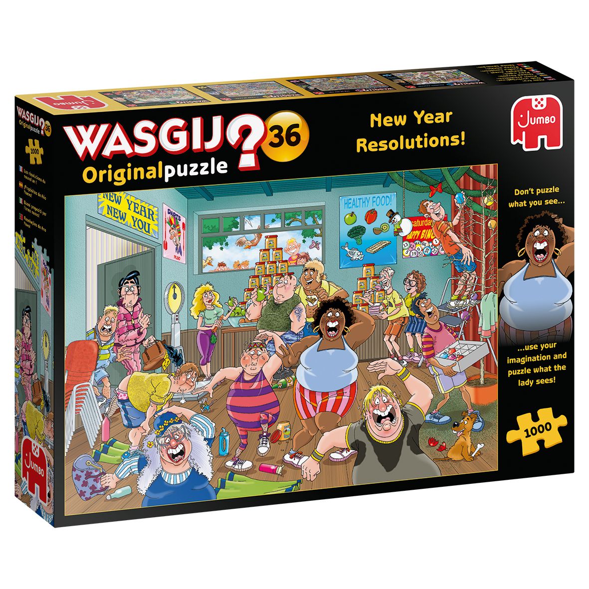 Wasgij Original 36 1000 Piece Jigsaw Puzzle - Comics Theme - Adult