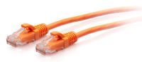 C2G 0.9m Cat6a Snagless UTP Slim Ethernet Patchkabel - Oranje