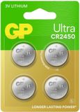 GP Knoopcel CR2450 3 V 4 stuk(s) 540 mAh Lithium Ultra
