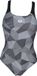 Arena Badpak Camouflage Mouwloos Zwart Ronde Hals Maat 38 (M)