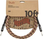 Fender Festival Instrument Cable [S/S] 3m (Rainbow)