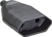 Bachmann 900.012 Eurokoppeling Kunststof 250 V Zwart IP20