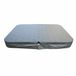 Plaque de recouvrement thermique, 215x215 cm, gris anthracite