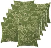 vidaXL Kussensloop 12 stuks Bladontwerp 40 x 40 cm Polyester