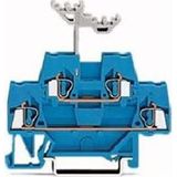 Wago 280-529 4P elektrisch blauw elektrisch klemmenblok - klemblokken (5 mm, 64 mm, 58,5 mm)