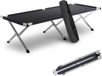 Kronenburg lit de camping XXL, 210 cm x 72 cm x 45 cm, belastbaar jusqu'à 200 kg, tube en acier renforcé, anthracite