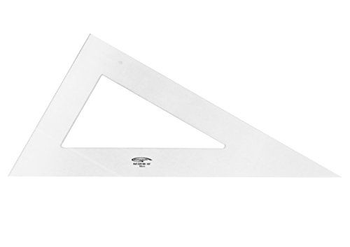 GRAPHOPLEX Transparant 60 graden vierkant - 50 cm