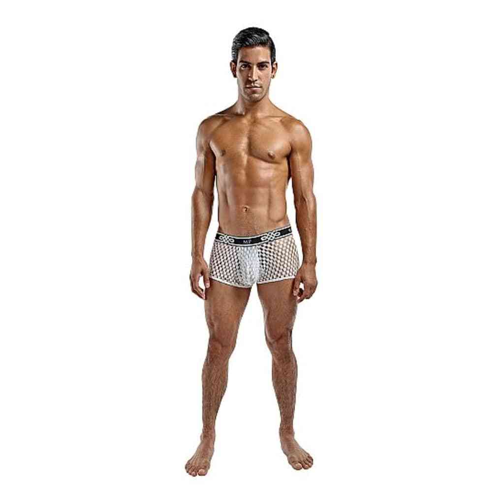 Male Power Mini Short - White - XL