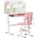Bureau d'écolier rose