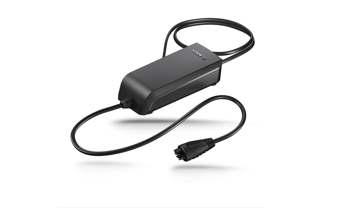 Bosch E-bike Charger - 6A Fast Charger - Black - Indoor/Outdoor