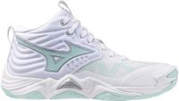 Mizuno Wave Momentum Elite Mid Indoor Sportschoenen Dames Wit EU 38.5