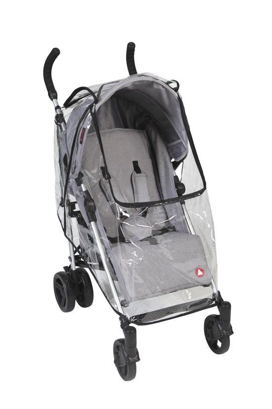 Topmark Regenhoes voor buggy - Transparant