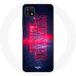 Maniacase Hoesje voor Samsung Galaxy A22 5G Stranger Things Logo Transparant Seizoen 4 Trailer 2022