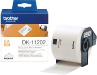 Brother DK-11202 Die-Cut label: 100X62mm - Transportlabel - white (300 labels/roll)