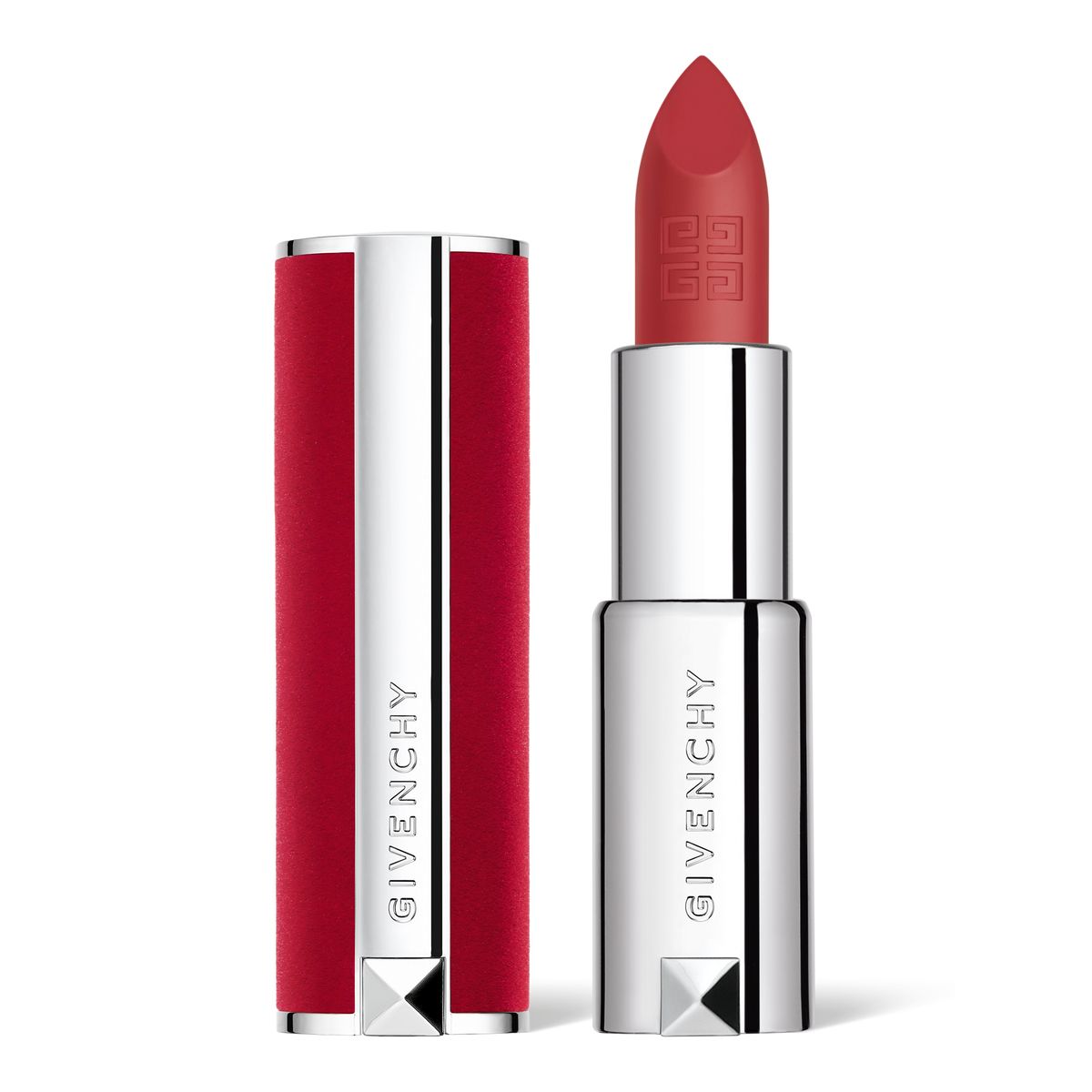 Givenchy Le Rouge Deep Velvet Lipstick - 27 Rouge Infusé - 3.4g