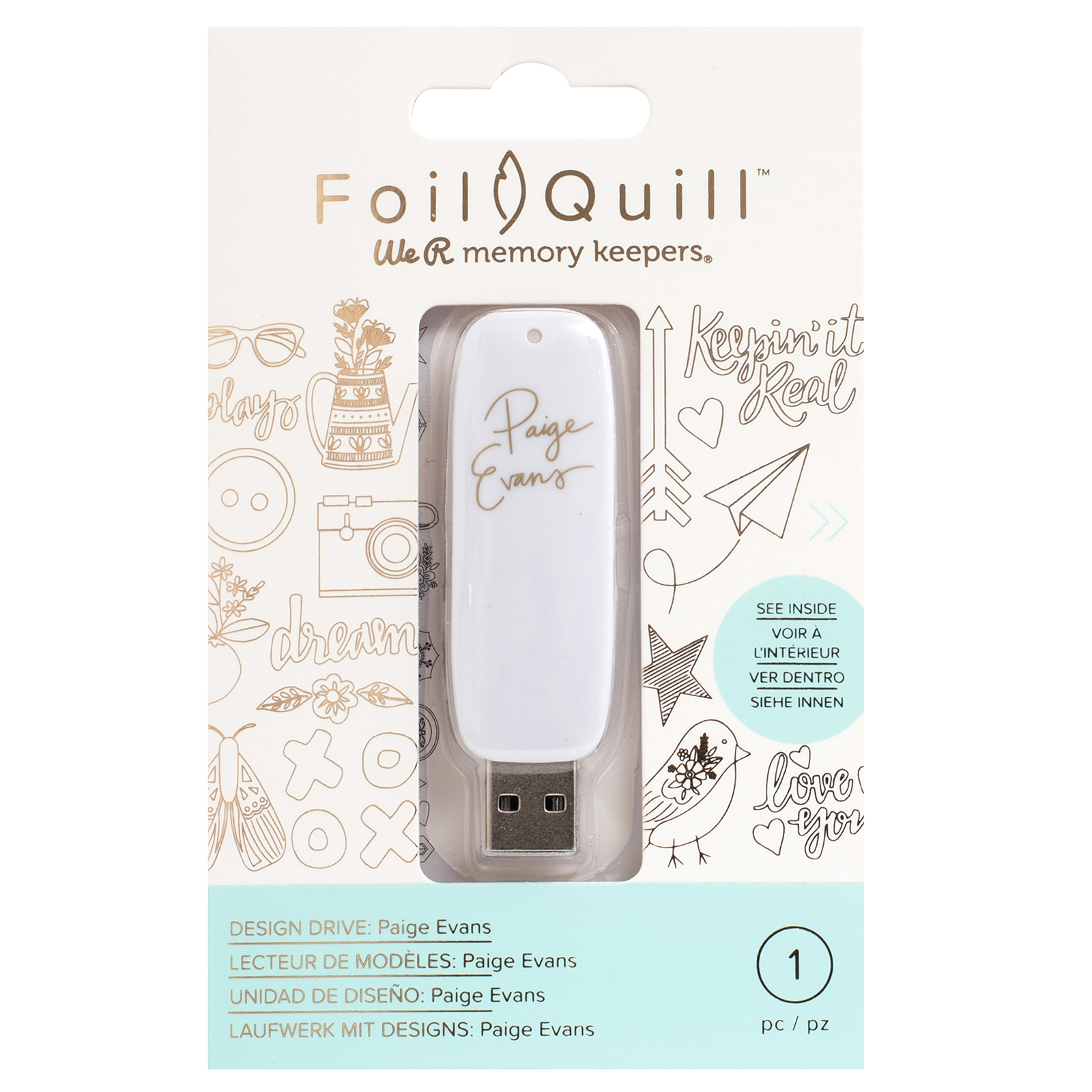 We R Memory Keepers Foil quill – usb art – paige evans