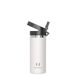 Sparrow Waterfles 0.5/0.75/1/1.2/1.5L RVS Drinkfles Rietje Metaal Fles | BPA-vrije & Lekvrije Waterfles - Vaatwasmachinebestendig, Koud & Warm, School, Sport - SwivelSip Drinkfles met Rietje