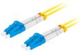 Lanberg Patchcord Single-mode LC/UPC-LC/UPC Duplex 10m Yellow