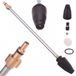Rosfix Turbospraymond Rotatie - Buse en céramique - 160 bar, 8 L/min, 60°C - Convient pour Lavor, Parkside