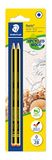 STAEDTLER Noris 120 Potloden – 2B, 2-pack, zeshoekig