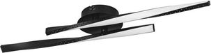 Eglo Adeje Plafondlamp - LED - 59 cm - Zwart