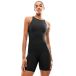 Siroko combinaison de fitness pour femmes presence black zwart