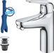 Grohe Swift - Wastafelkraan met Push-Open waste, koude start, chroom 24329001