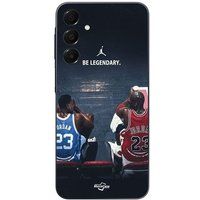 Samsung Galaxy A15 hoesje: Young Jordan vs Old Jordan - Legendarisch basketbal