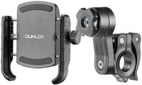 Interphone Quicklox Motorcycle Mounting Set Quiklox Holder Crab + Handlebar Mount 37209 Black