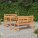 Prolenta Maison Exclusive Tuinset voor buiten, 3-delig, massief teakhout