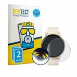 BROTECT - Screenprotector voor Hama Smartwatch Arion - Folie Beschermfolie matte volledig dekking 2 Stuks