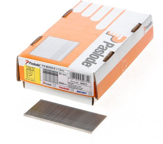 Paslode afwerknagel F16 x 38 RVS 395075 - 5000 Stuks