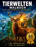 Tierwelten Malbuch für Erwachsene: Tier- und Naturmotive zum Ausmalen