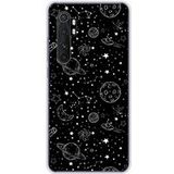 1001 coques Xiaomi Mi Note 10 Lite Galaxy draw bedrukt siliconen hoesje